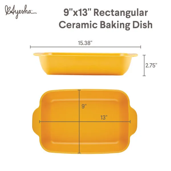9-Inch x 13-Inch Ceramic Baking Dish