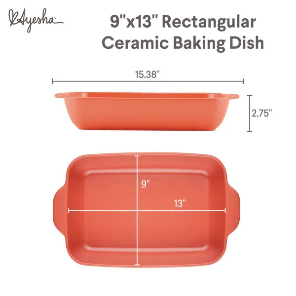 9-Inch x 13-Inch Ceramic Baking Dish