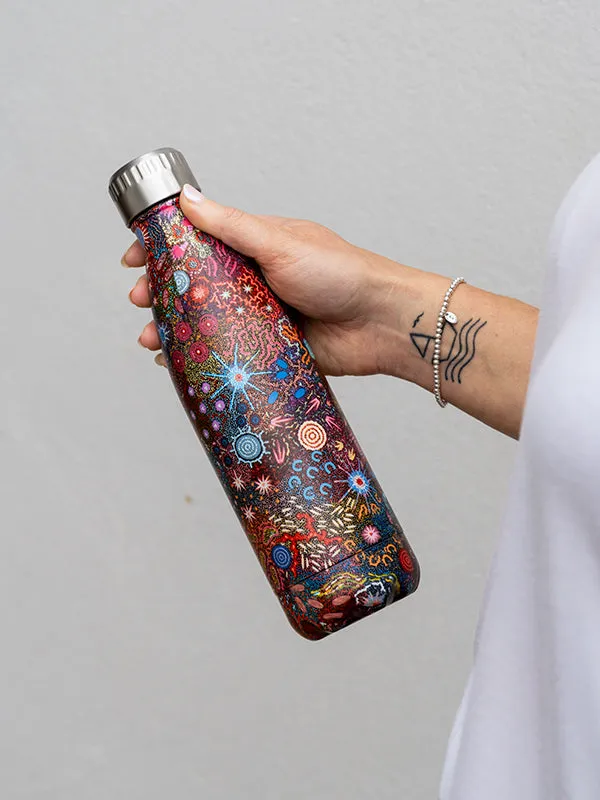 Aboriginal Women's Ceremony Stainless Steel Water Bottle
