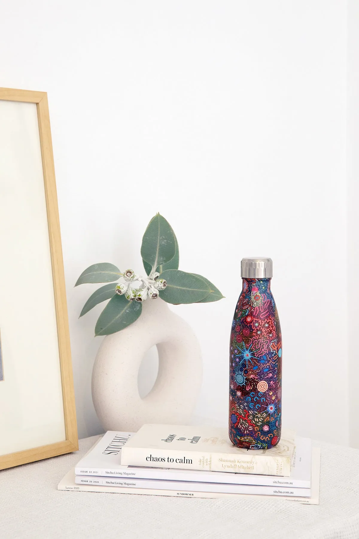 Aboriginal Women's Ceremony Stainless Steel Water Bottle