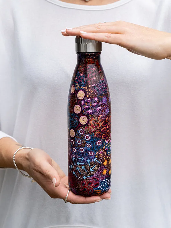 Aboriginal Women's Dreaming Stainless Steel Water Bottle