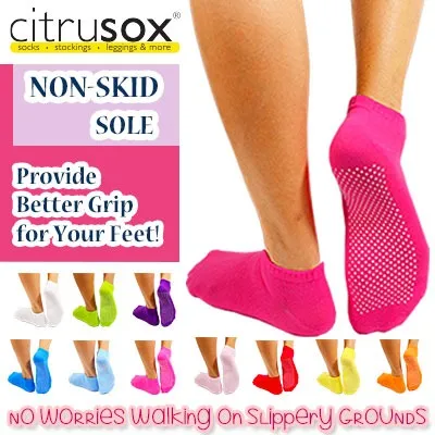 Anti-Skid Grip Ankle Socks