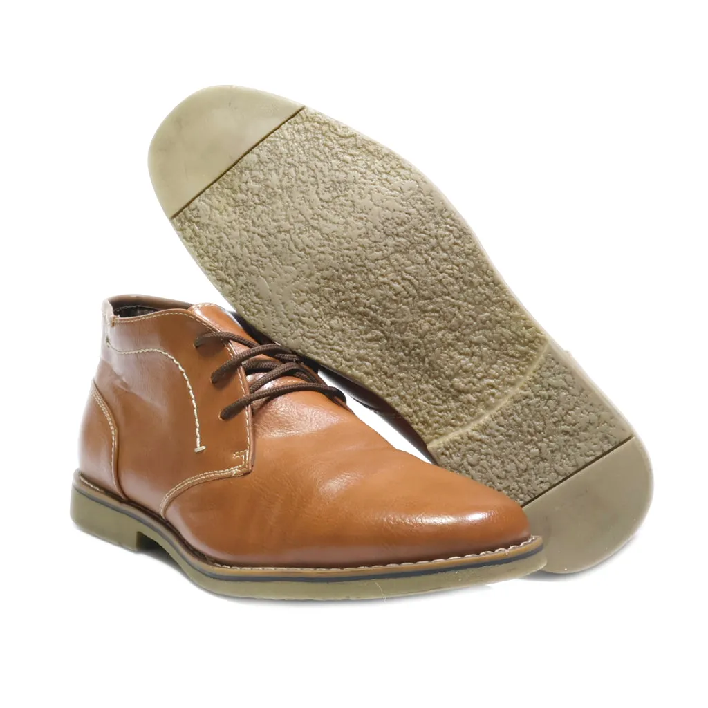 George Formal Boots Leather Brown Colour For Men