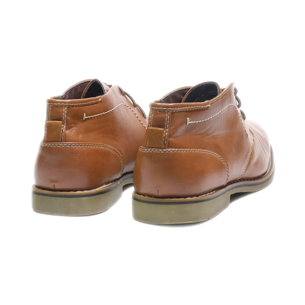 George Formal Boots Leather Brown Colour For Men