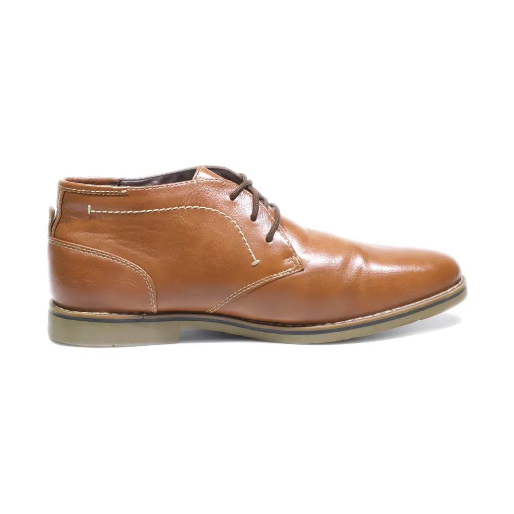 George Formal Boots Leather Brown Colour For Men