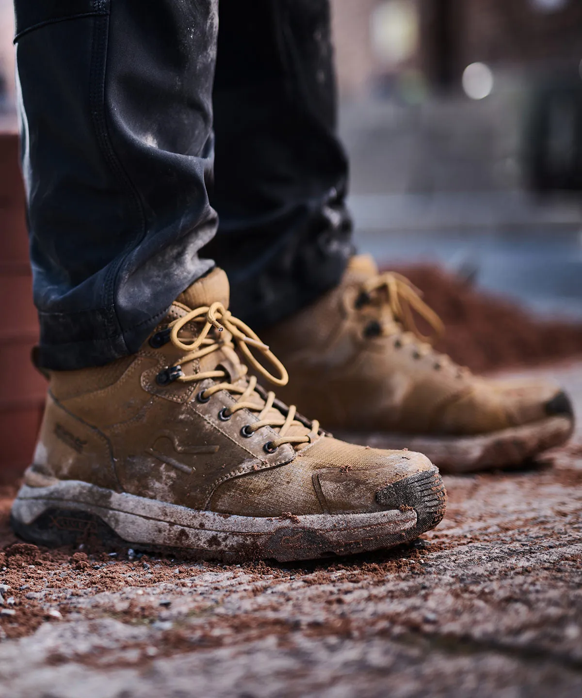 Honey/White - Metafort S1PL safety hikers