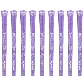 Karma Purple Sparkle - 9 Piece Golf Grip Bundle