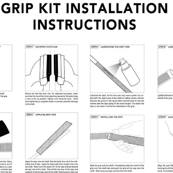 Karma Purple Sparkle - 9 Piece Golf Grip Bundle