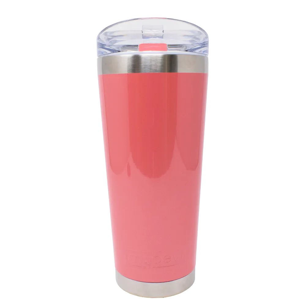 MyBevi 26 oz. Classic Tumbler - Carry Ring Lid - Customizable