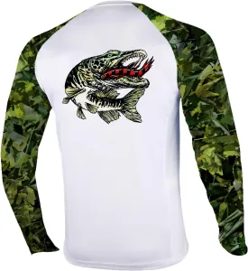Palmyth Fishing Shirt for Men Long Sleeve Sun Protection UV UPF 50  T-Shirts with Pocket