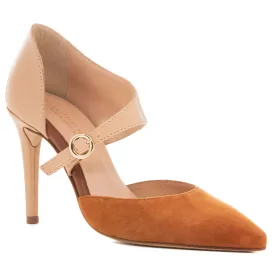 Sara Cognac Suede R