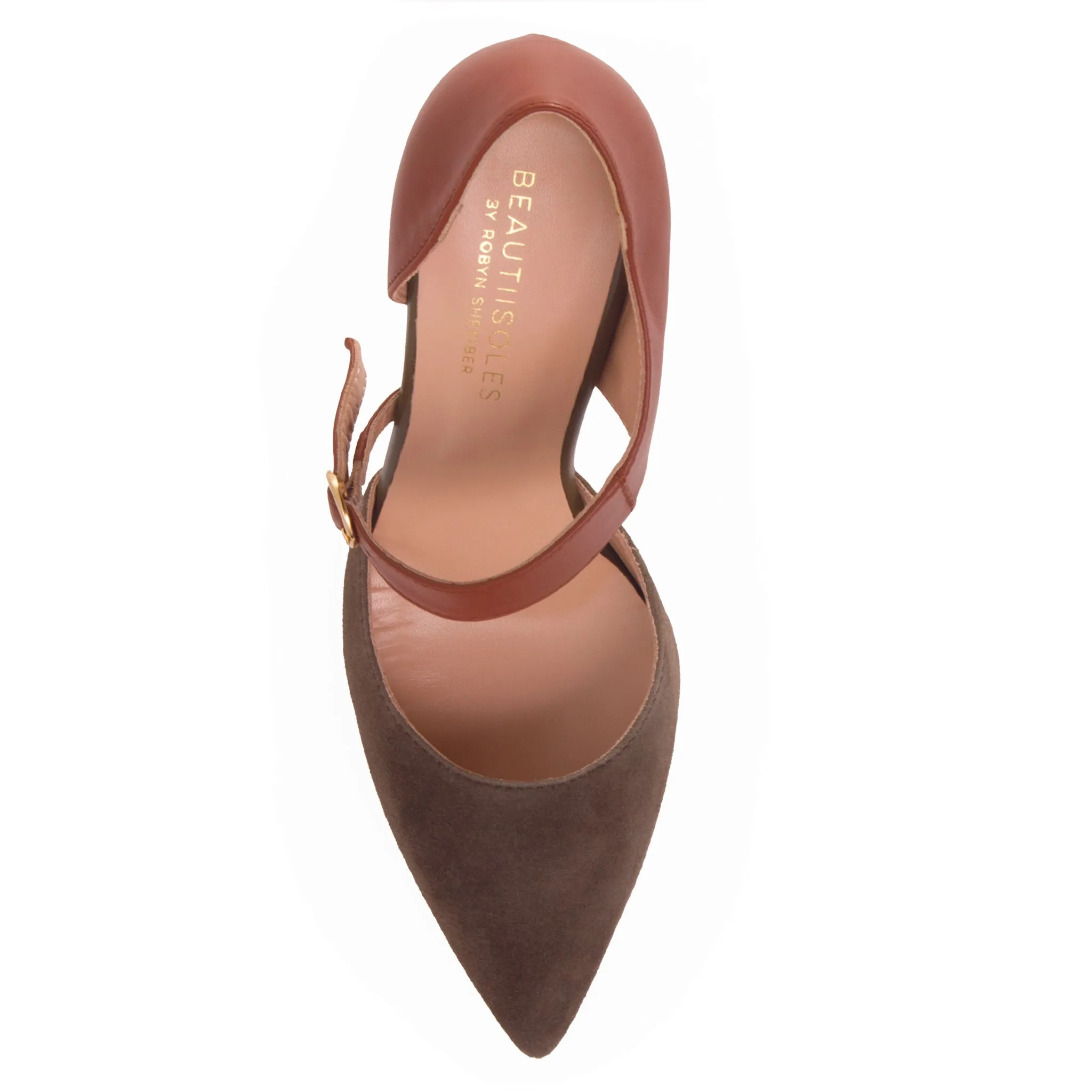Sara Cognac Suede R