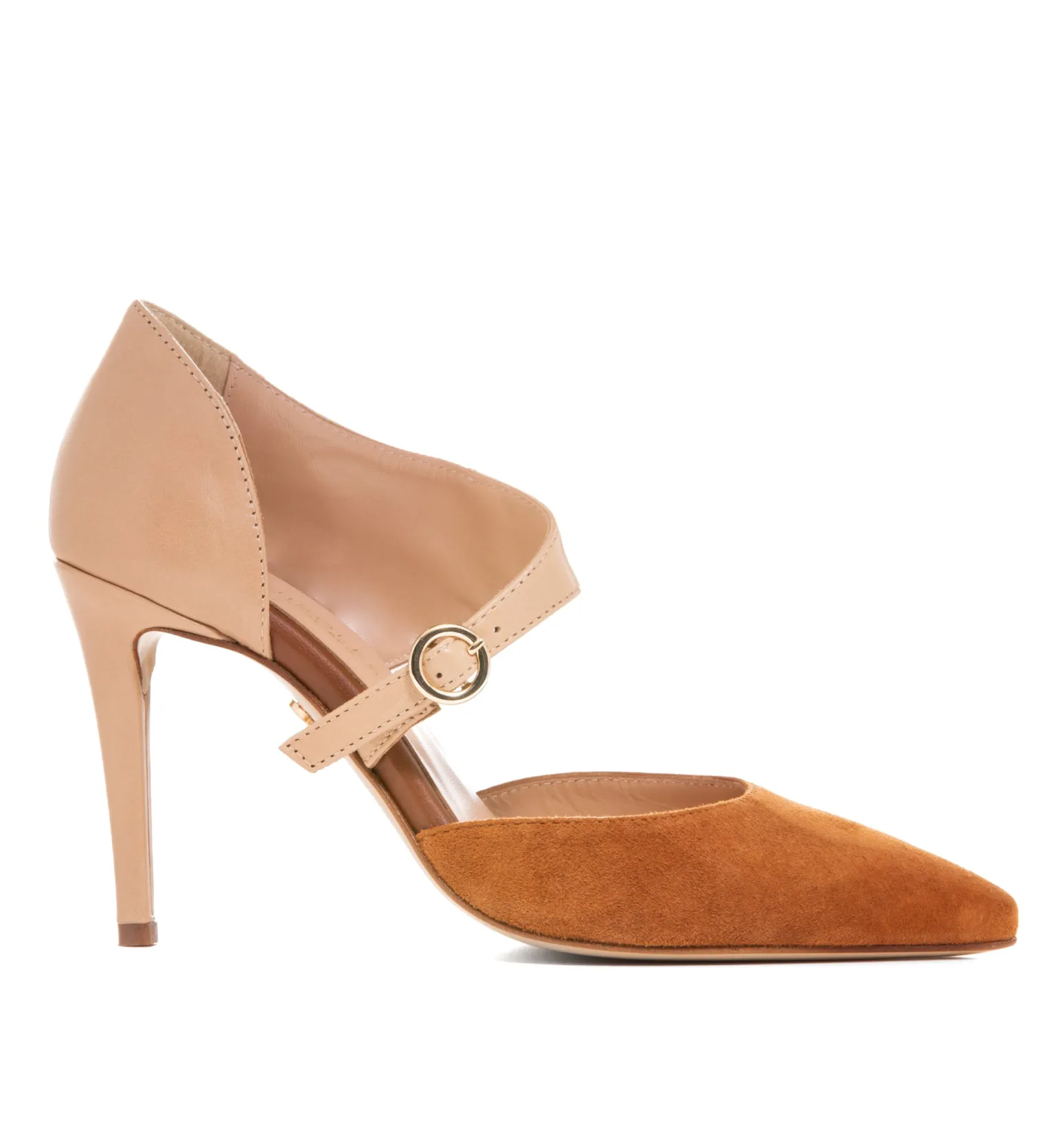 Sara Cognac Suede R