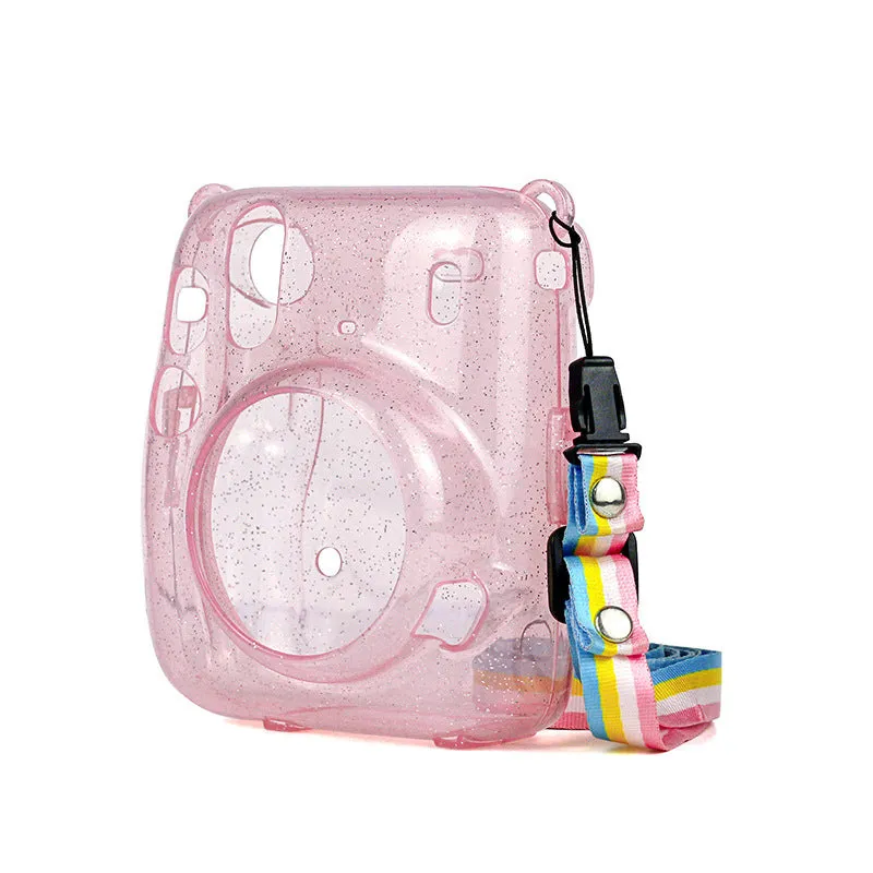 Transparent Crystal Case PC Shell Case for Fujifilm Instax Mini11 Camera