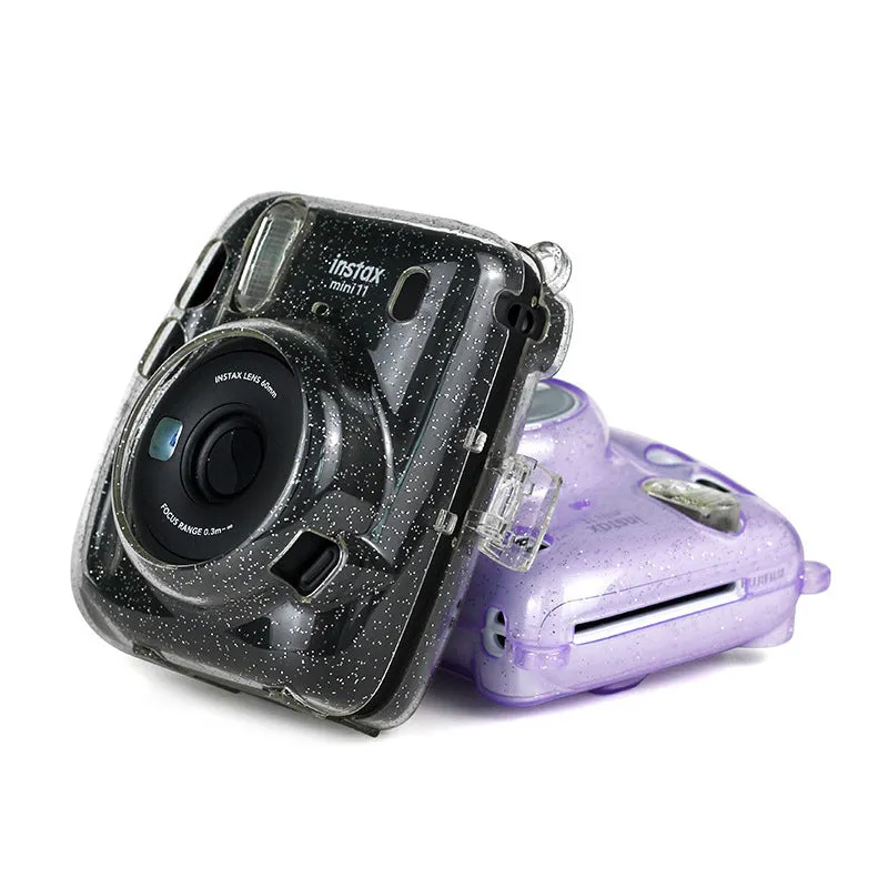 Transparent Crystal Case PC Shell Case for Fujifilm Instax Mini11 Camera